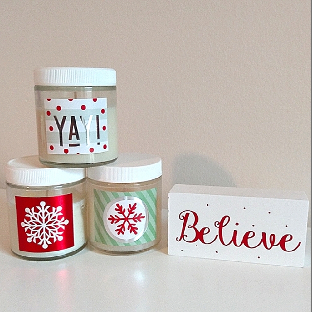 Believe Set of 3 Candles